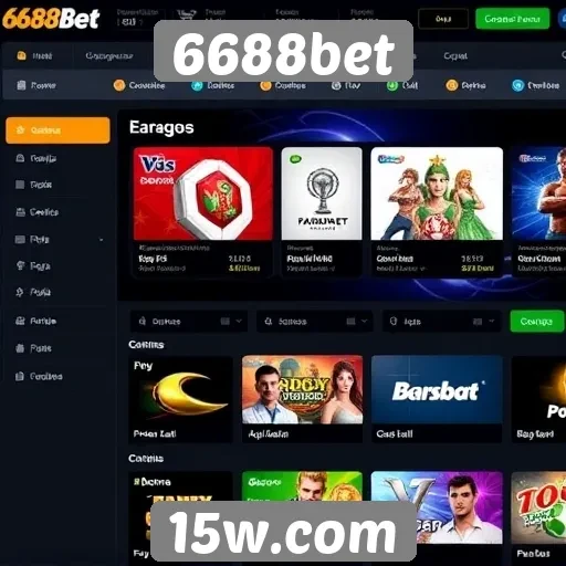 Facilidade de navegação no site de jogos 6688bet